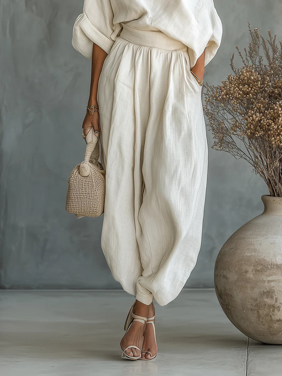 Valeria™ | Completo Off-Shoulder Raffinato