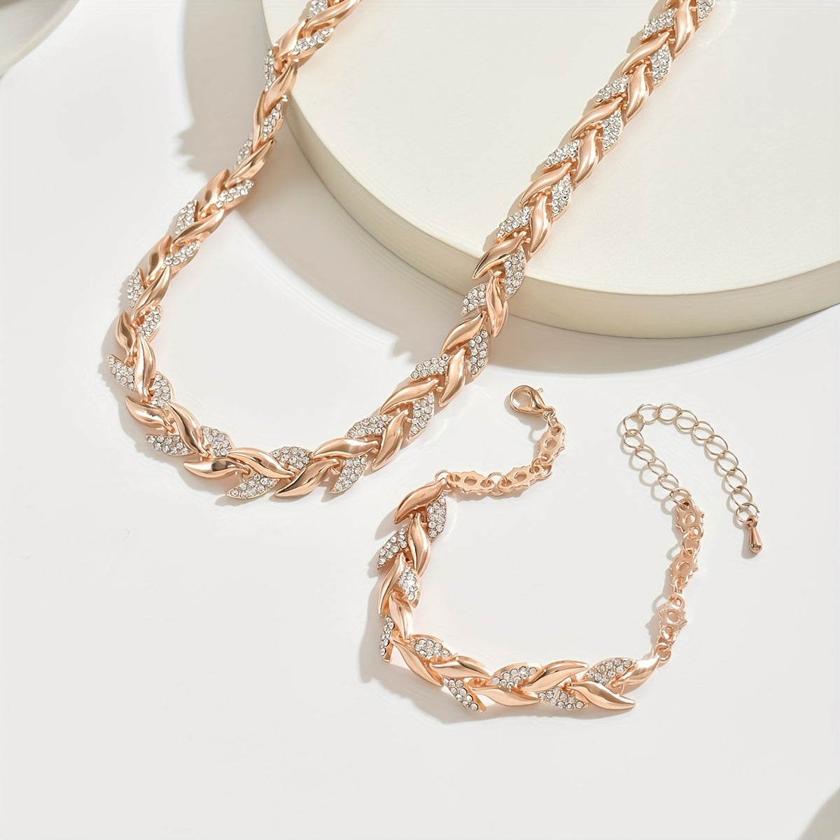 Ondina™ | Set collana e bracciale con coda di sirena