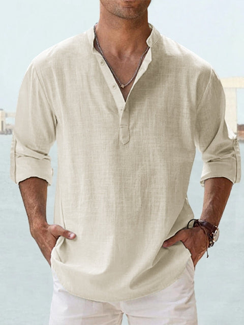 Lorenzo | T-shirt in lino comoda