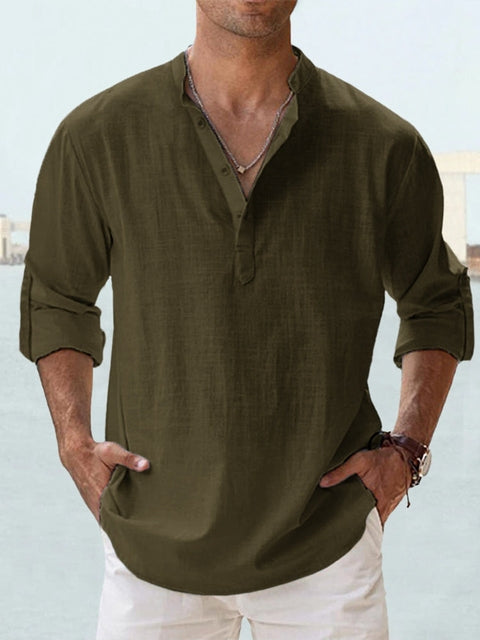 Lorenzo | T-shirt in lino comoda