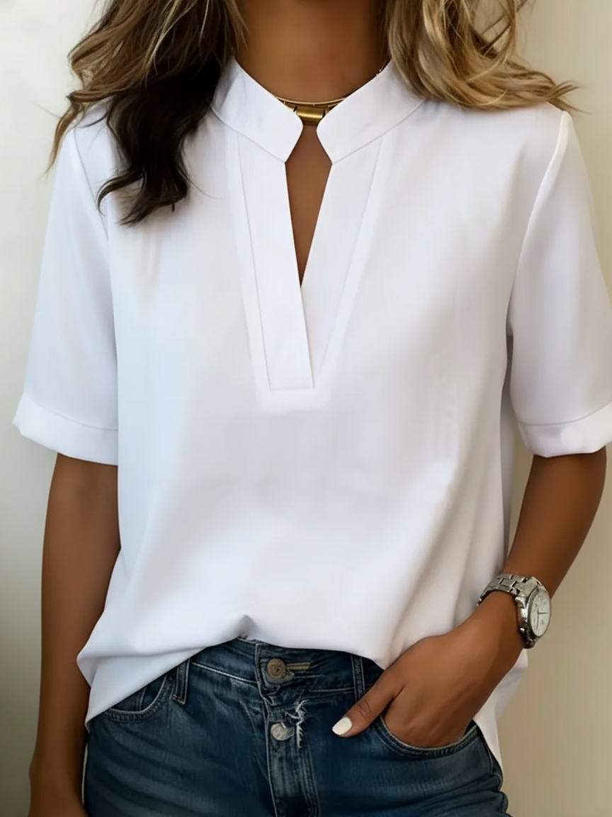 Beatrice™ | Blusa con Collo Raffinato