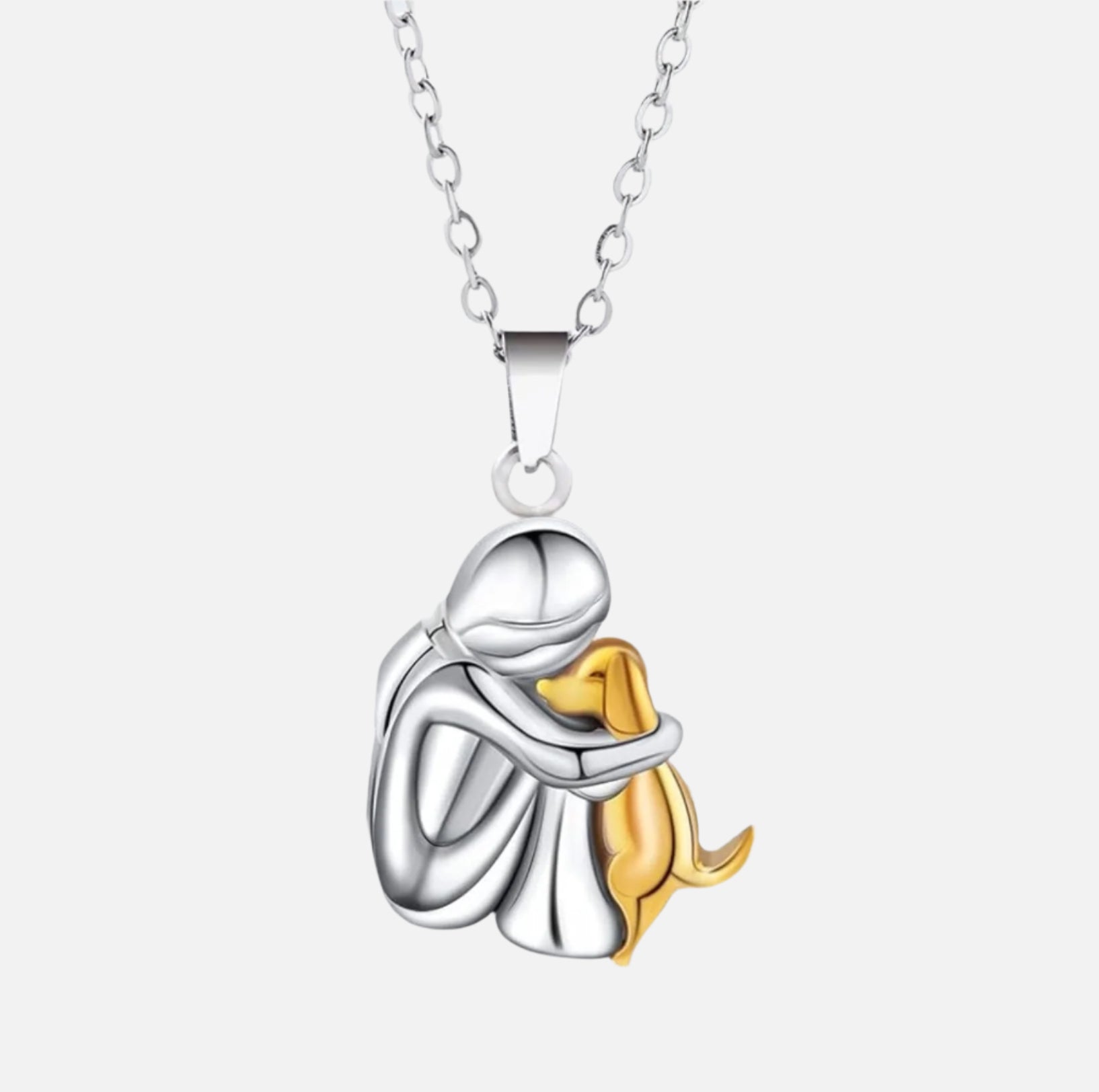Collana con ciondolo Hug