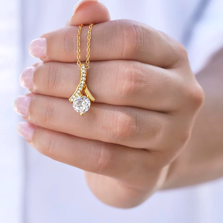 Collana vintage in oro con zirconi