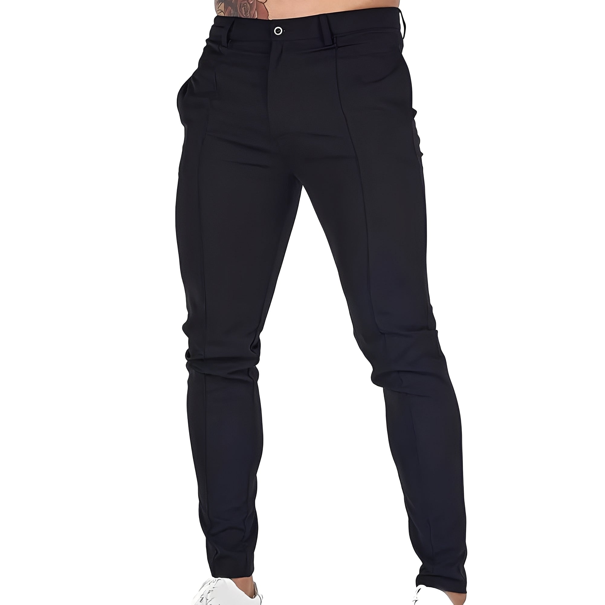 Stuart - Pantaloni slim-fit casual per uomini