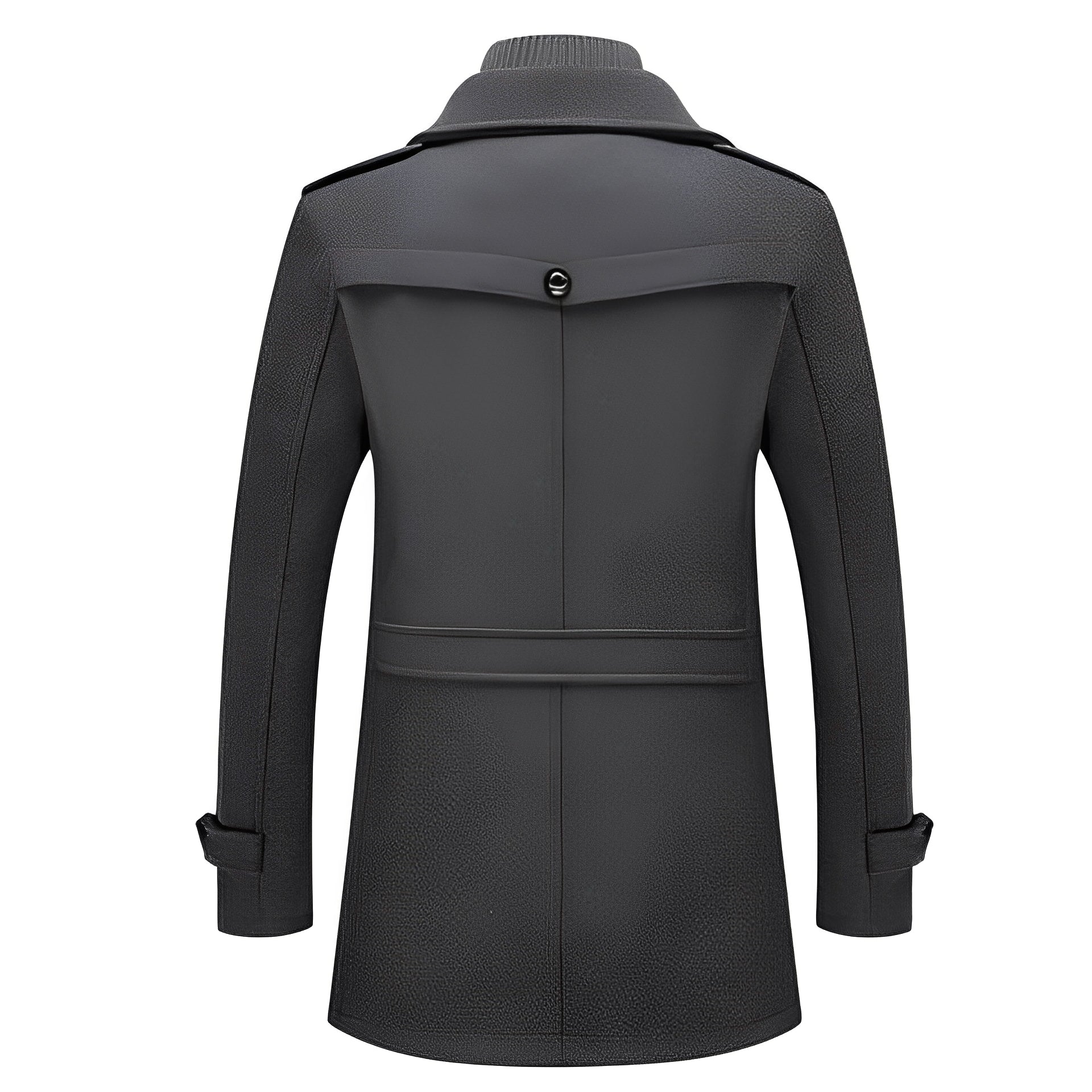 Jerald - Elegante lungo trench coat per uomini