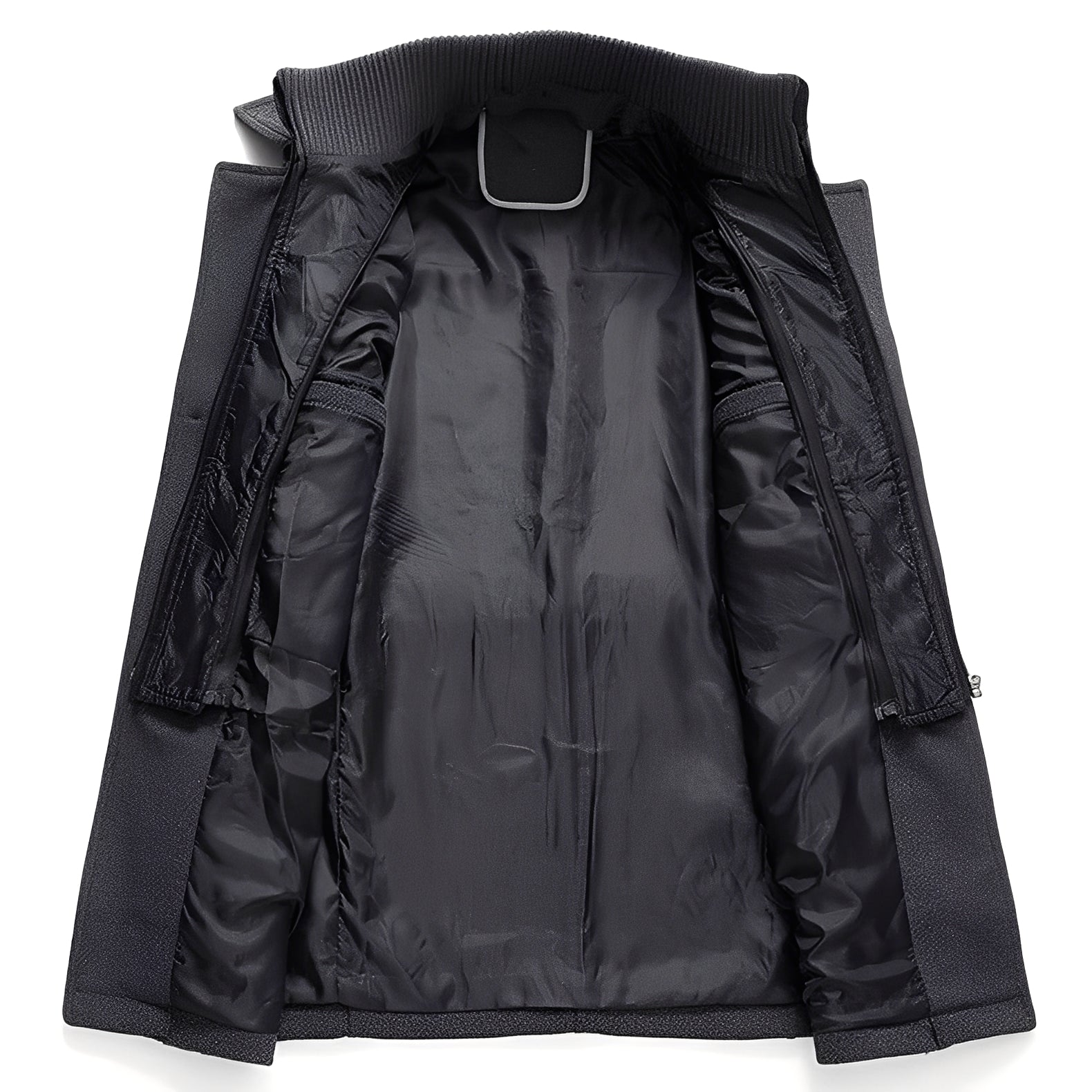 Jerald - Elegante lungo trench coat per uomini