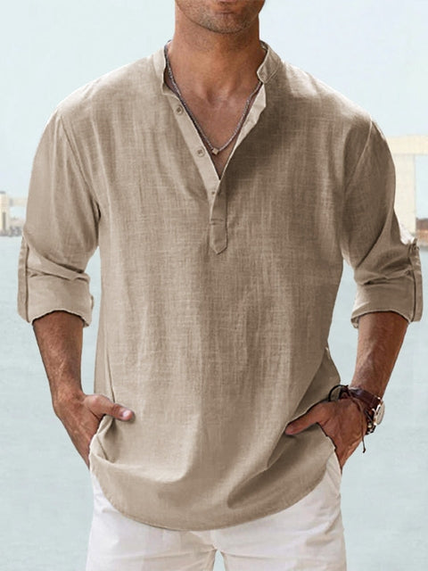 Lorenzo | T-shirt in lino comoda