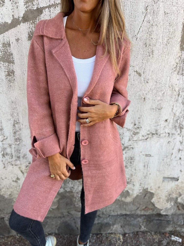 Sofia™ | Cappotto primaverile con colletto a revers