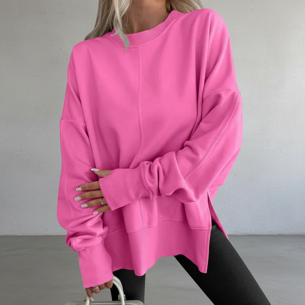 LUMIRA™|FELPA OVERSIZE COMODA