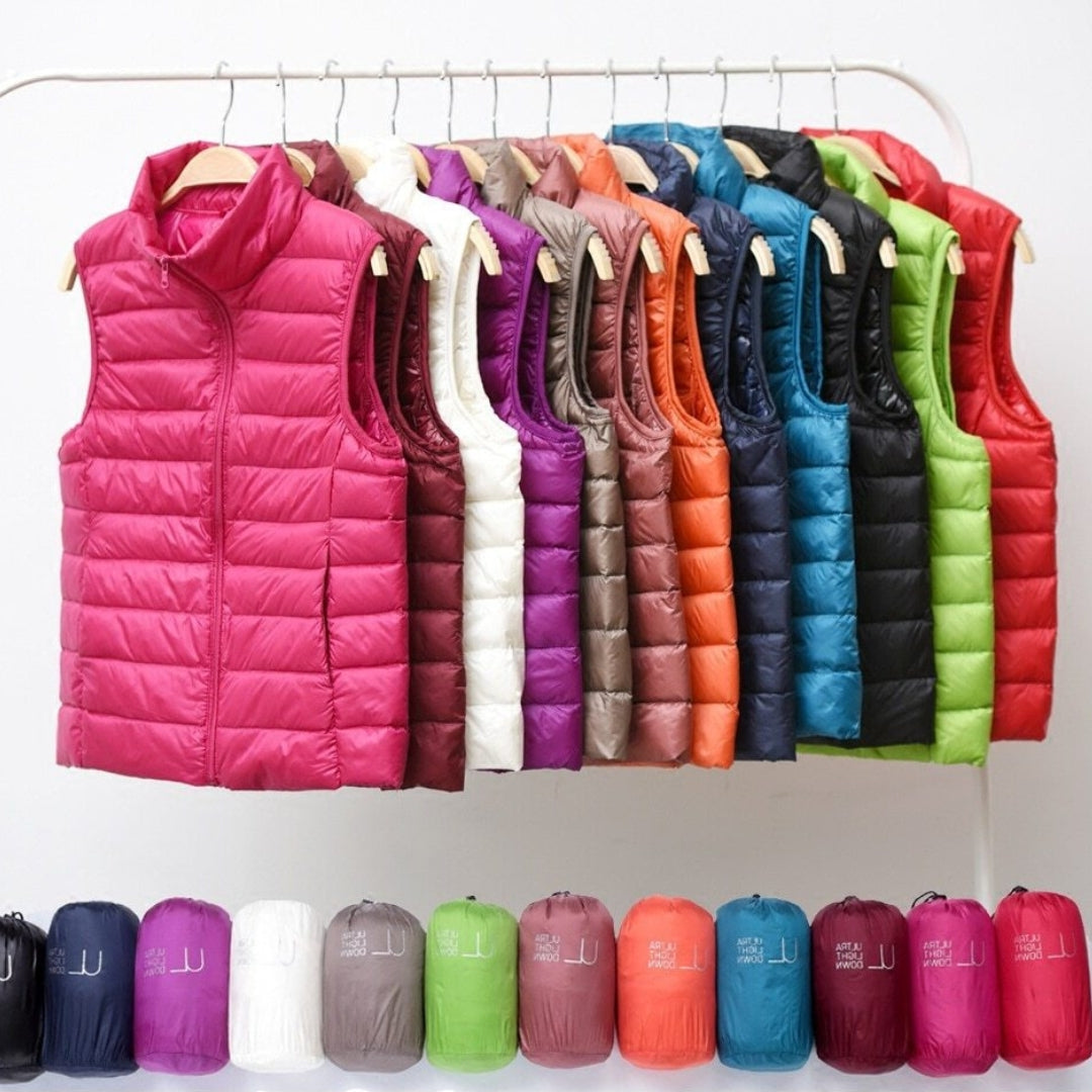 YVETTE™|GILET COMODO E CHIC