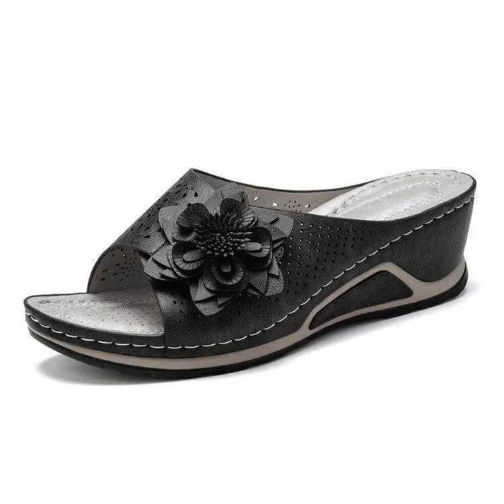 Elena™ | Sandali in pelle morbida con sostegno strutturato