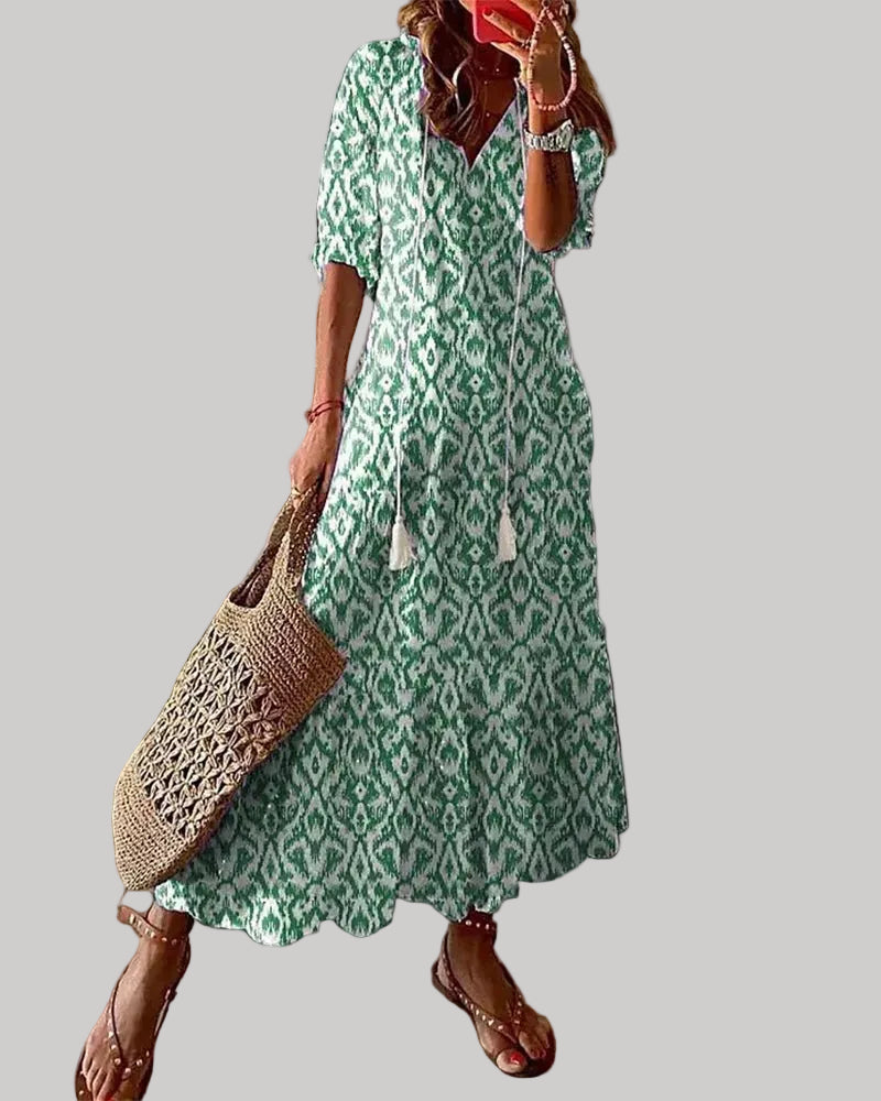 Luna™ | Abito boho dalla silhouette armoniosa