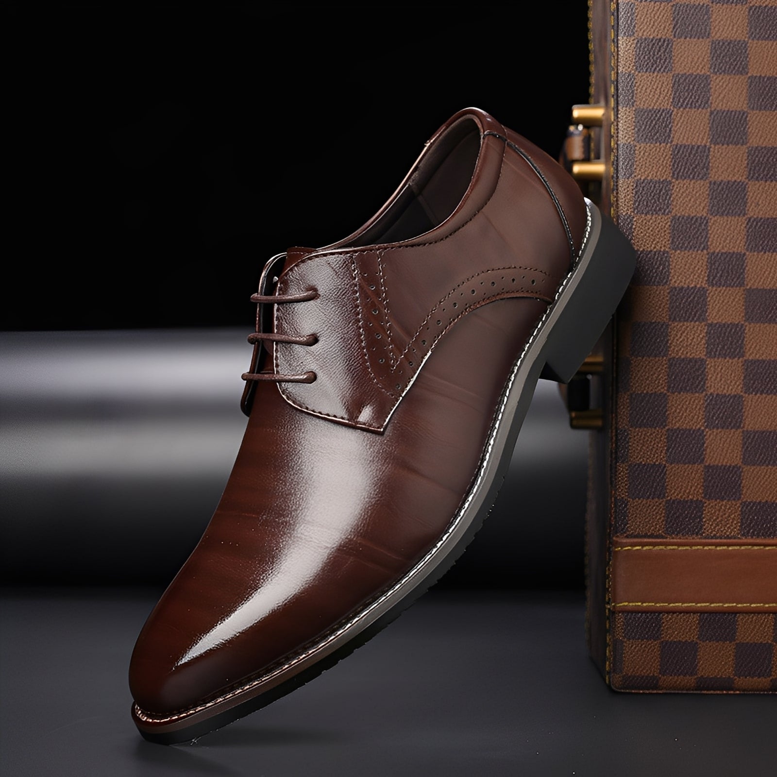Kendrick - Classici formali scarpe in pelle per uomini