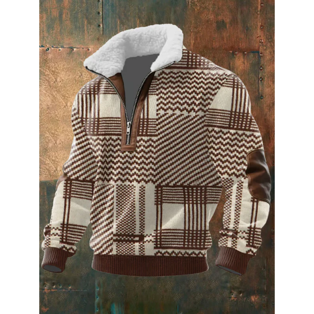SILVORO | MAGLIONE A COLLO ALTO IN PILE