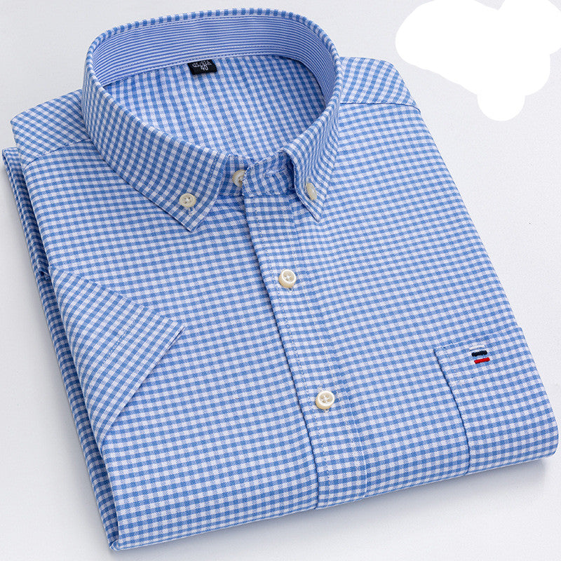Desmond - Camicia morbida casual con tasca sul petto per uomo