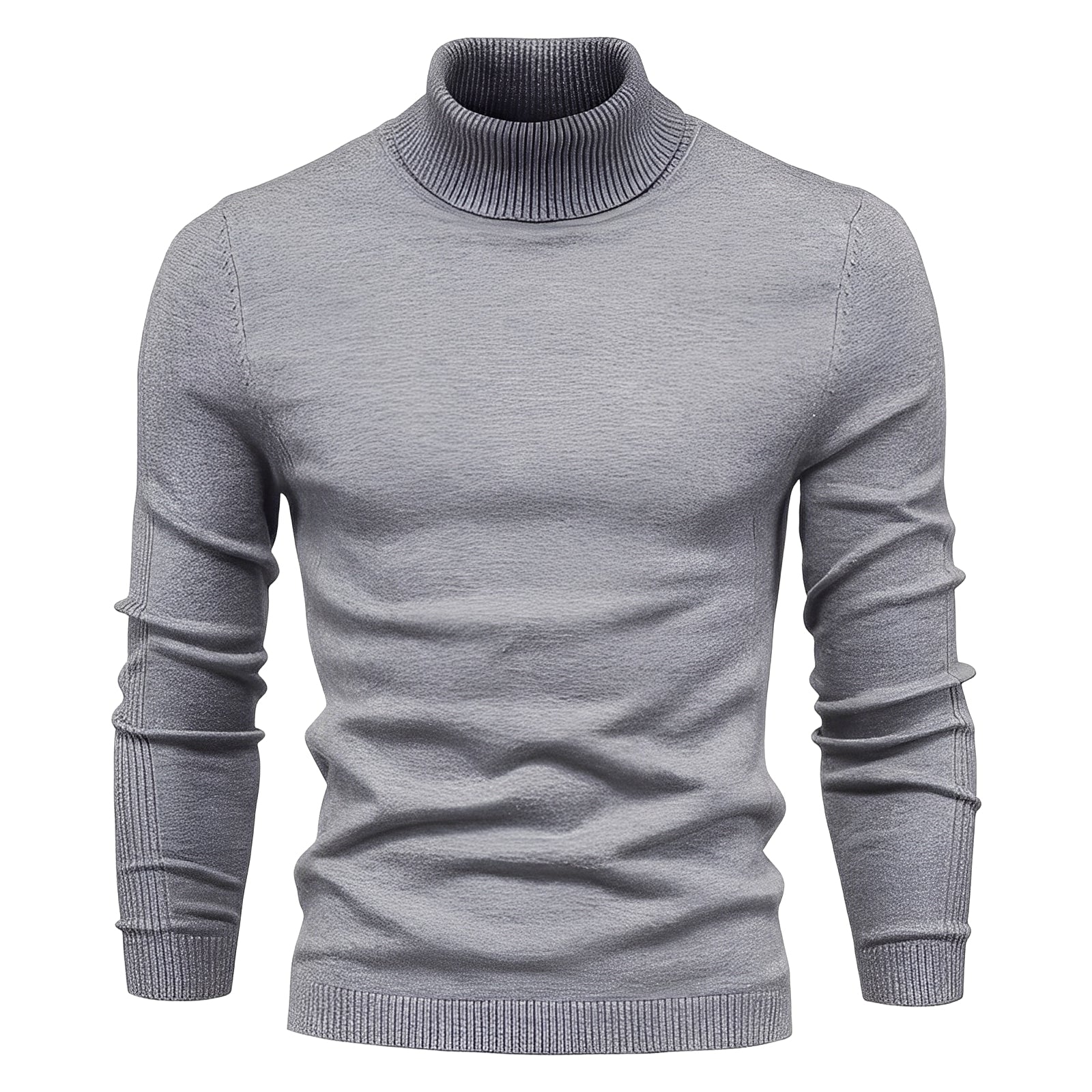 Garnett - Maglione a collo alto casual per uomo