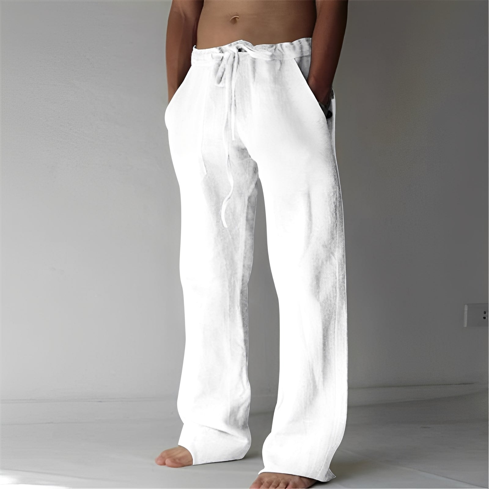 Martin - Pantaloni di lino casual e comodi per uomo
