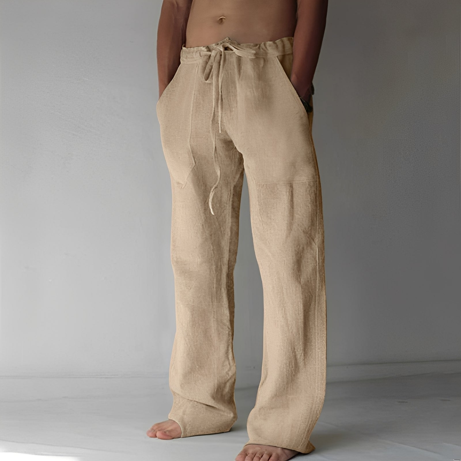 Martin - Pantaloni di lino casual e comodi per uomo