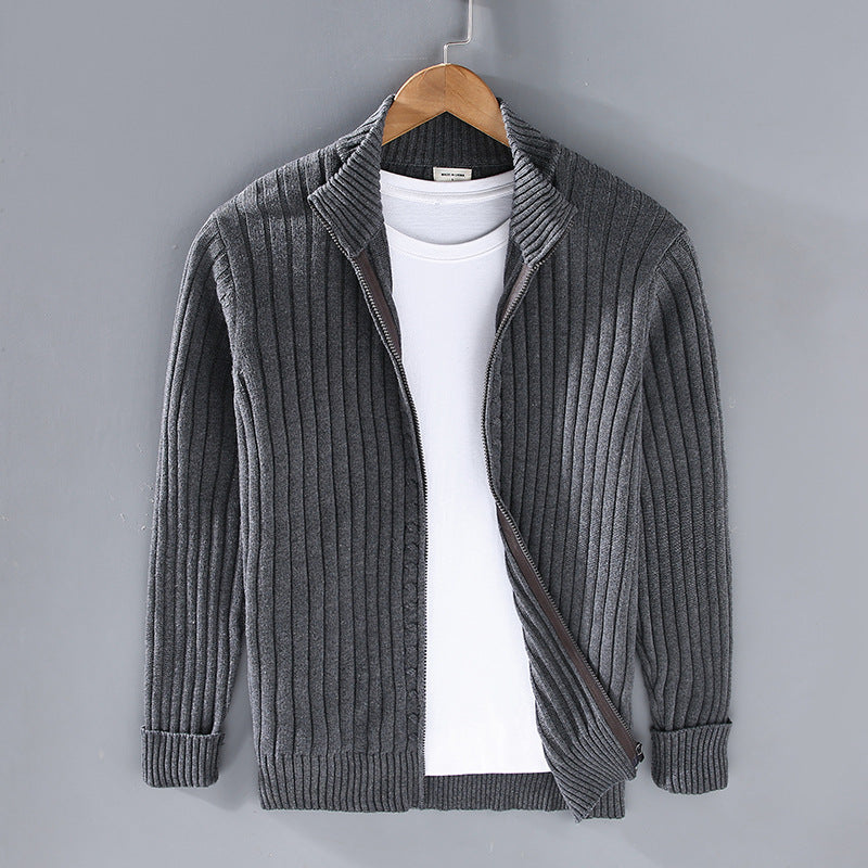 Raphael - Moderna giacca di maglia di cotone per uomini