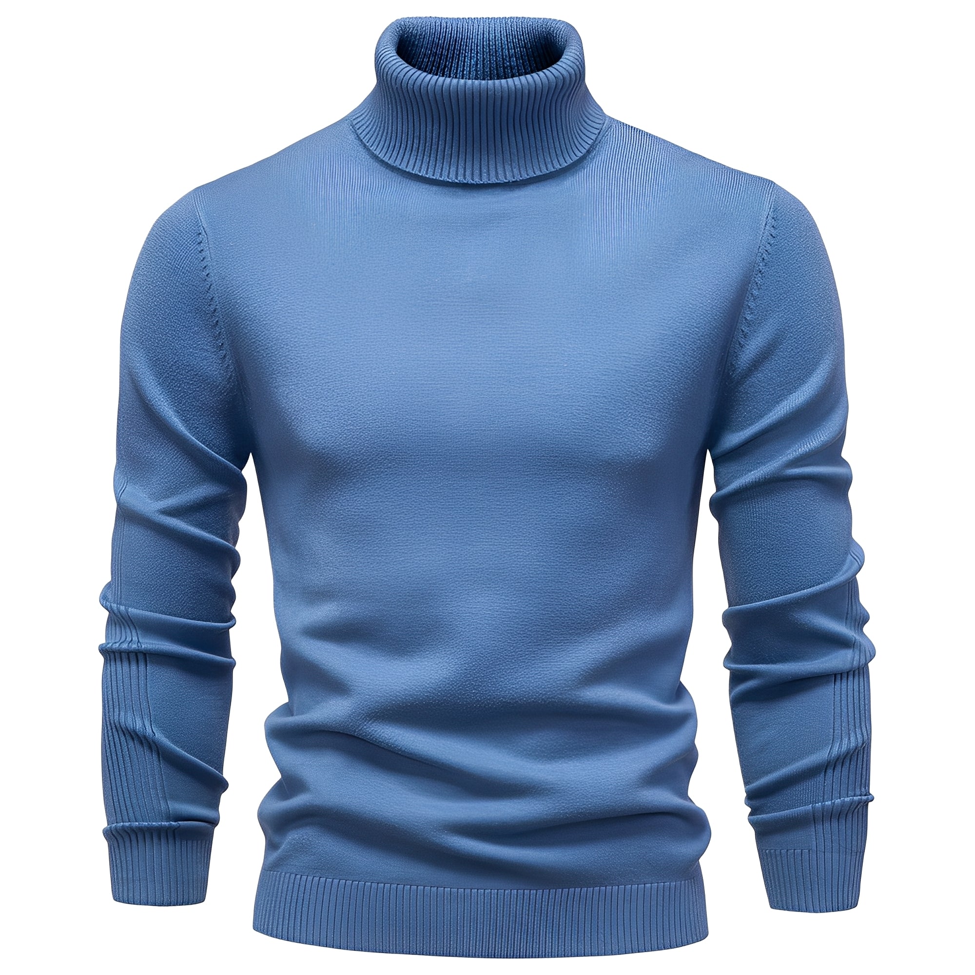 Carson - Maglione in cashmere casual e stretto per uomo