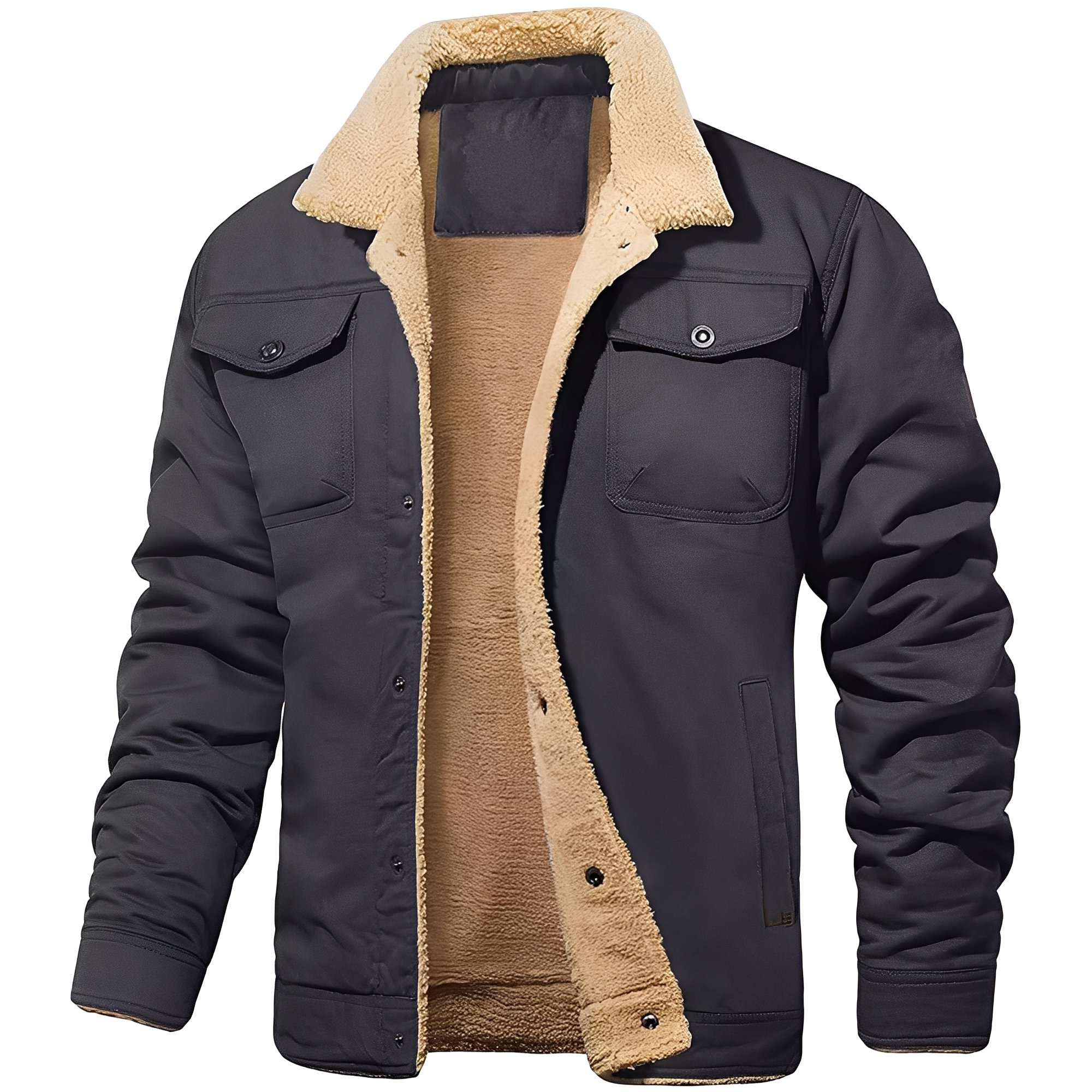 Dillon - Giacca casual in pile twill per uomo