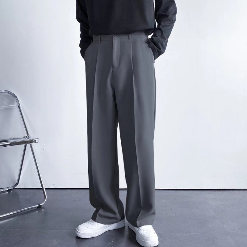 Caleb - Elegante, comodi pantaloni dritti per uomo