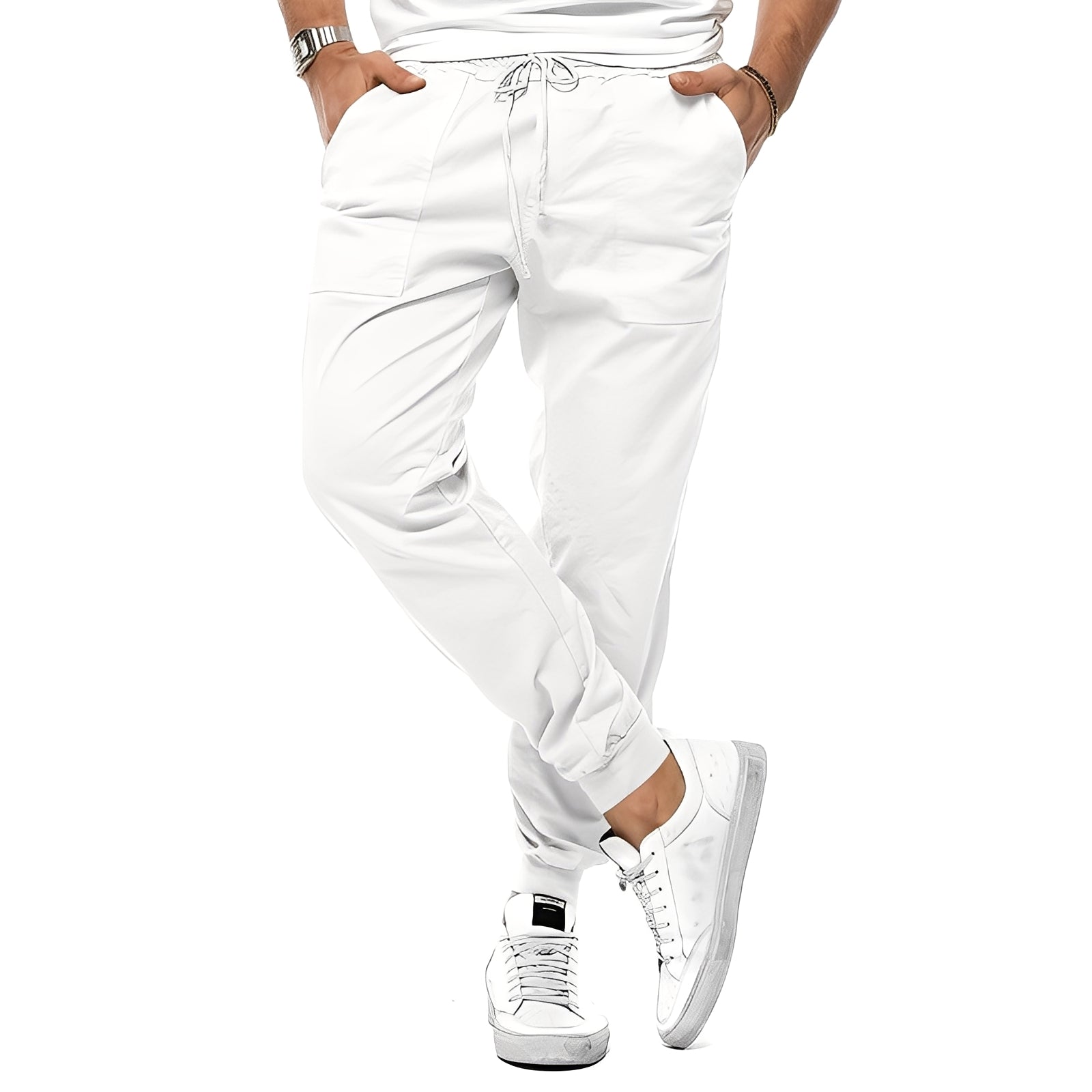 Cooper - Eleganti Pantaloni Sportivi Elasticizzati per Uomo
