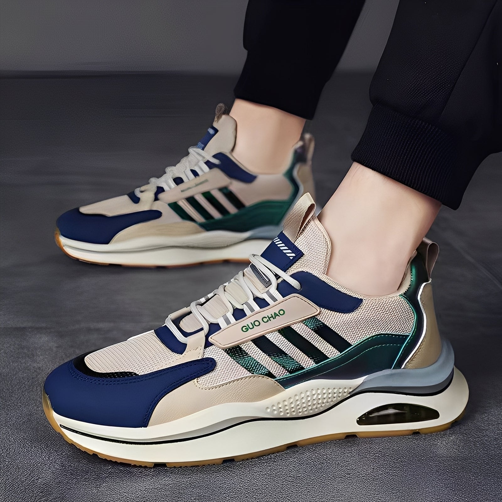 Hector - eleganti, traspiranti sneakers per uomini