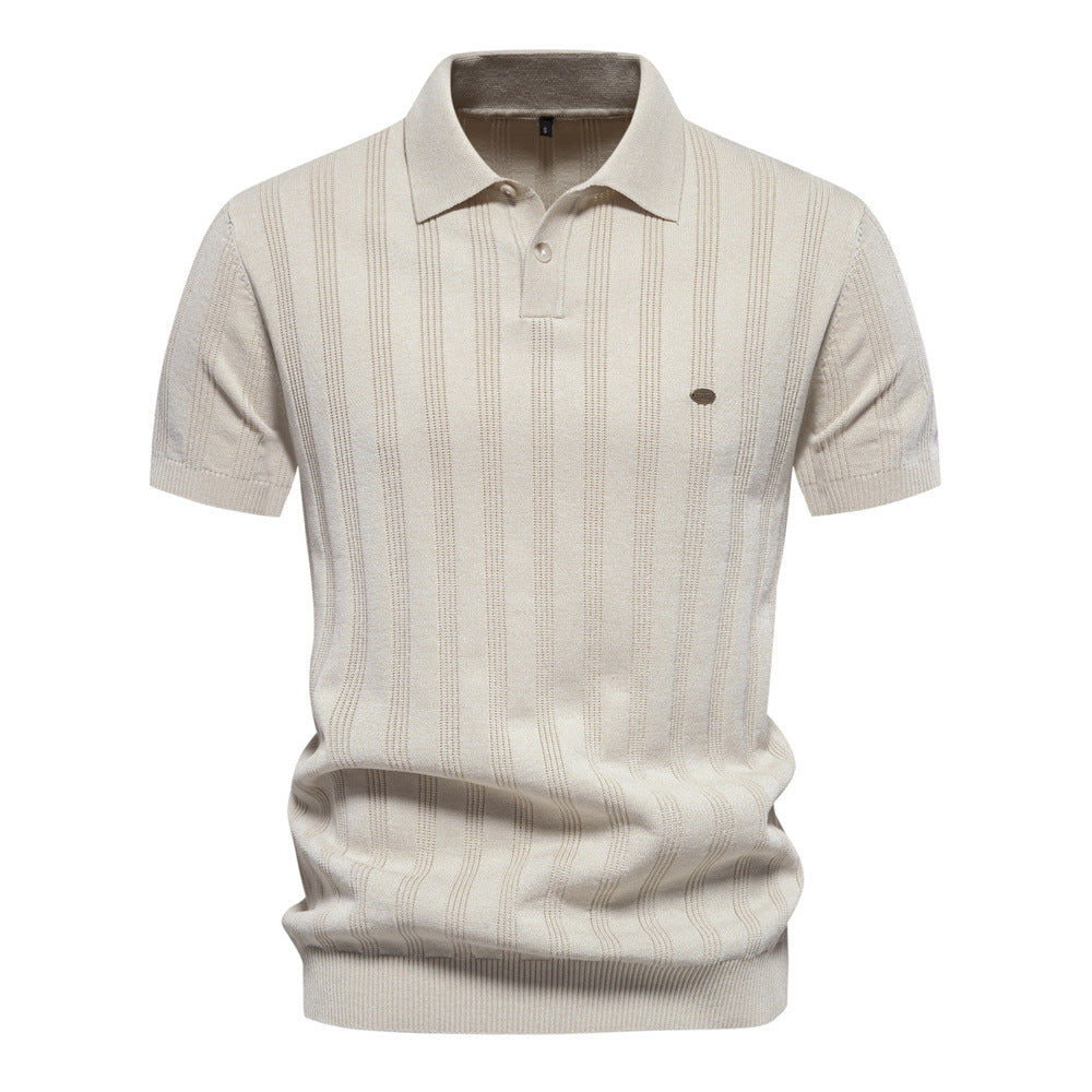 Bruce - Polo casual a maniche corte per uomo