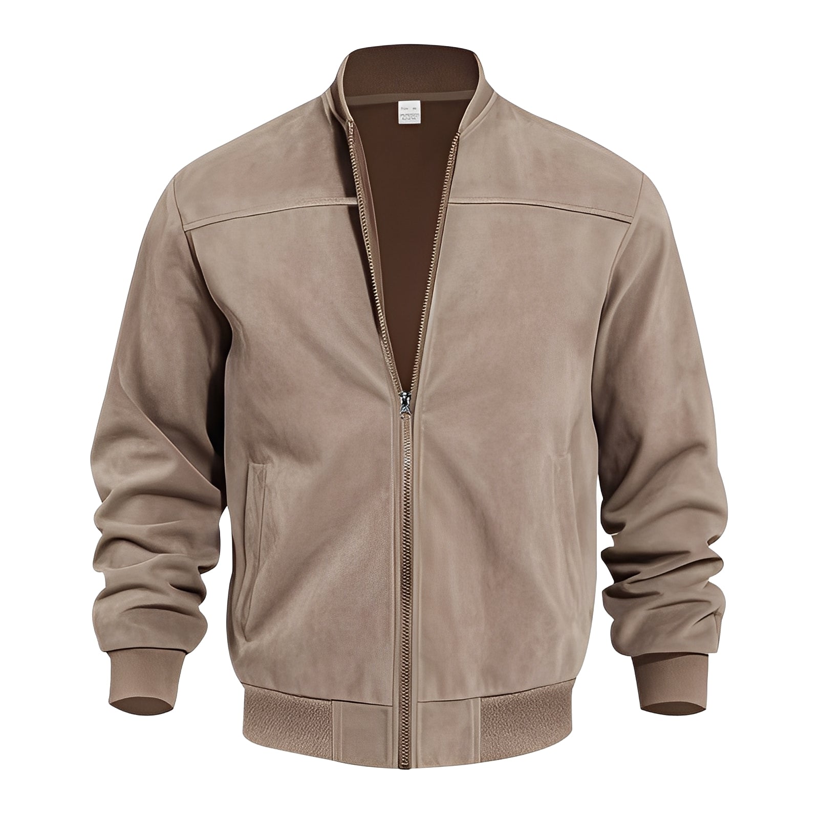 Easton - Classica, elegante giacca in pelle scamosciata per uomini