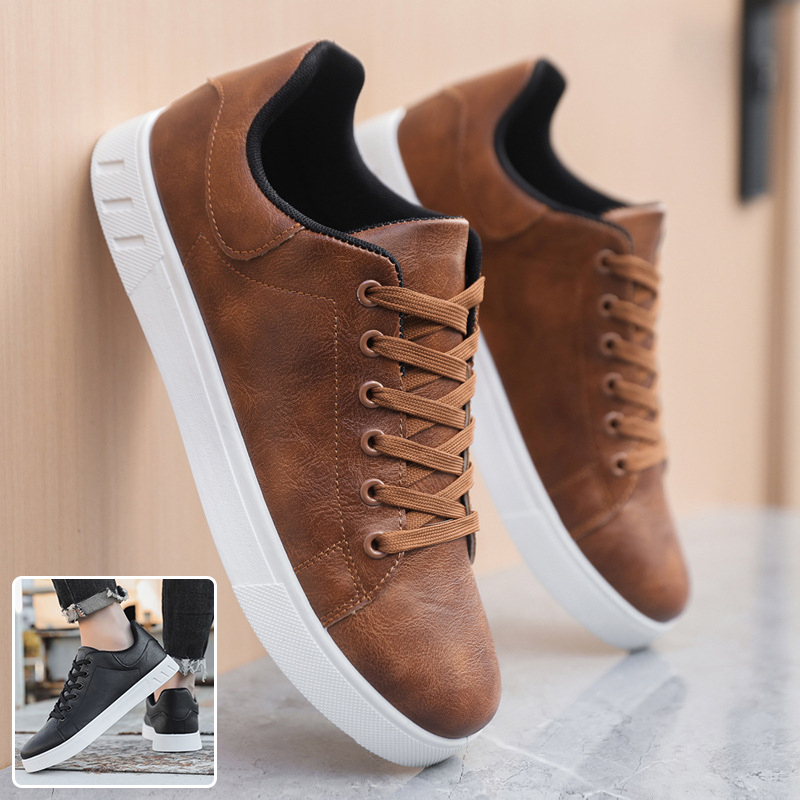 Randall - Eleganti scarpe in pelle piatte per uomo