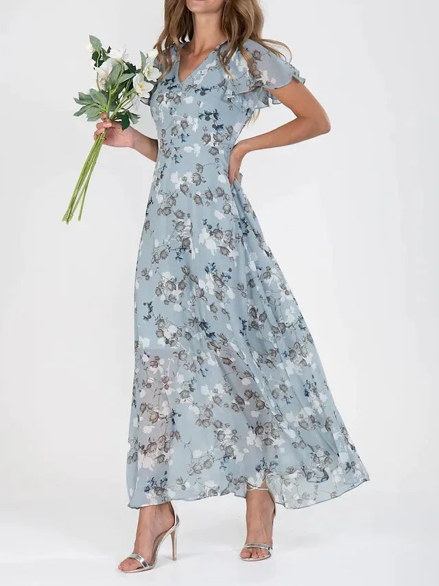 Jessa | Vestito lungo Bloom Breeze