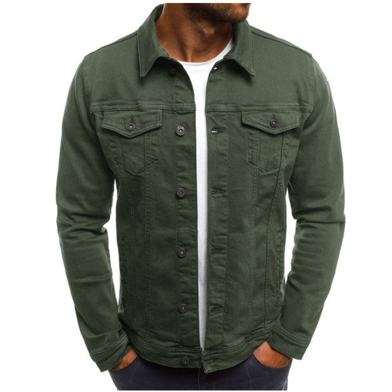 Roland – Giacca di jeans casual da uomo