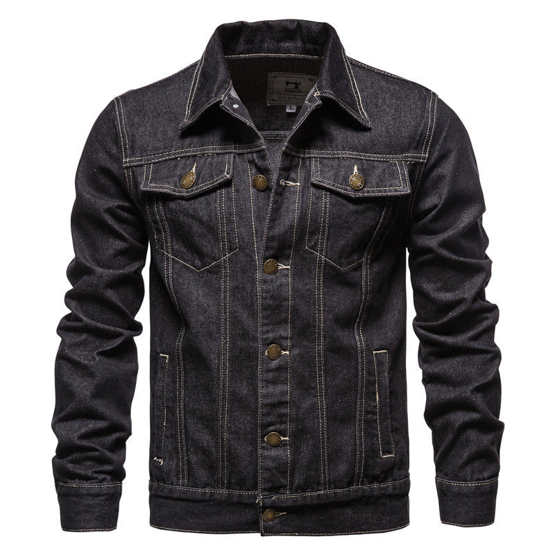 Winton - Classica Giacca Trucker in Denim per Uomo