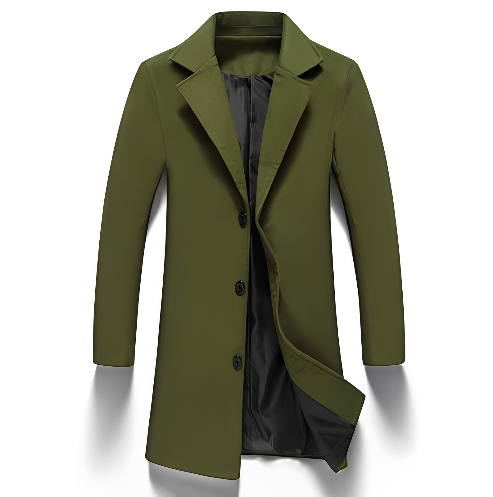 Johnson - Elegante formale cappotto di lana per uomini