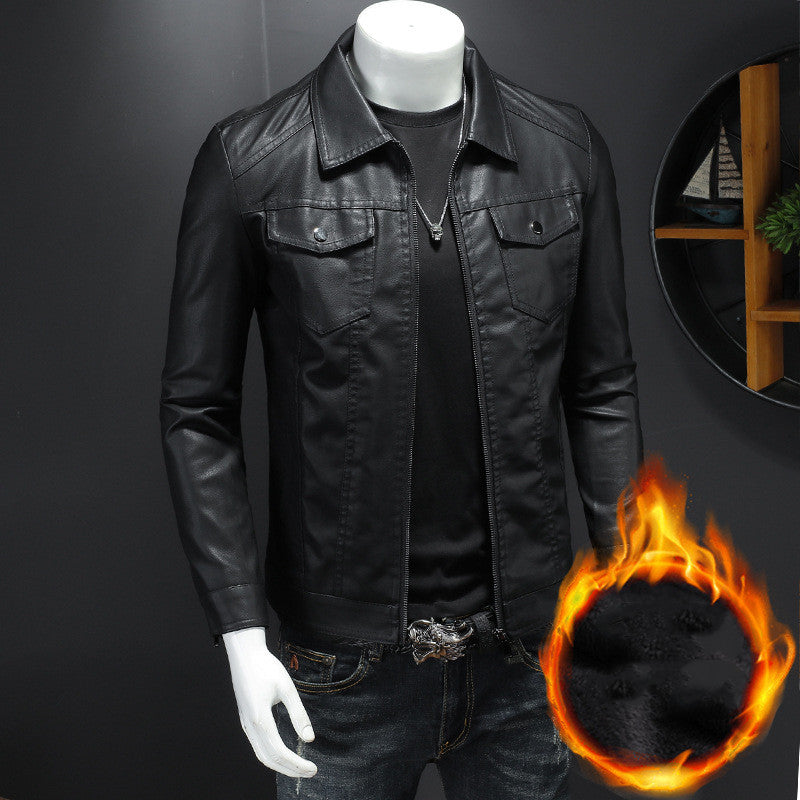 Nelson - Lässige Biker-Lederjacke für Herren