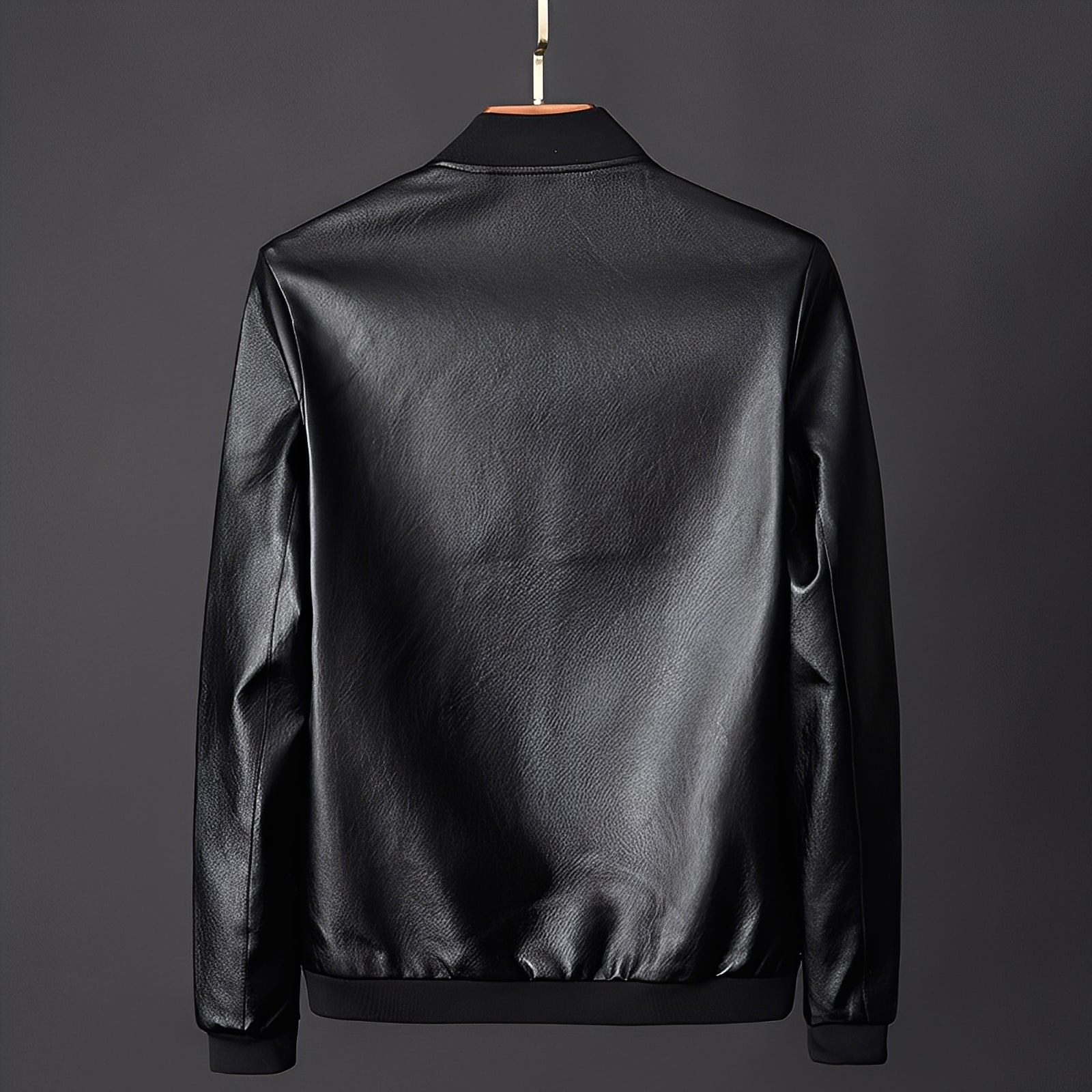 Jeremy - Giacca in pelle da biker elegante per uomini
