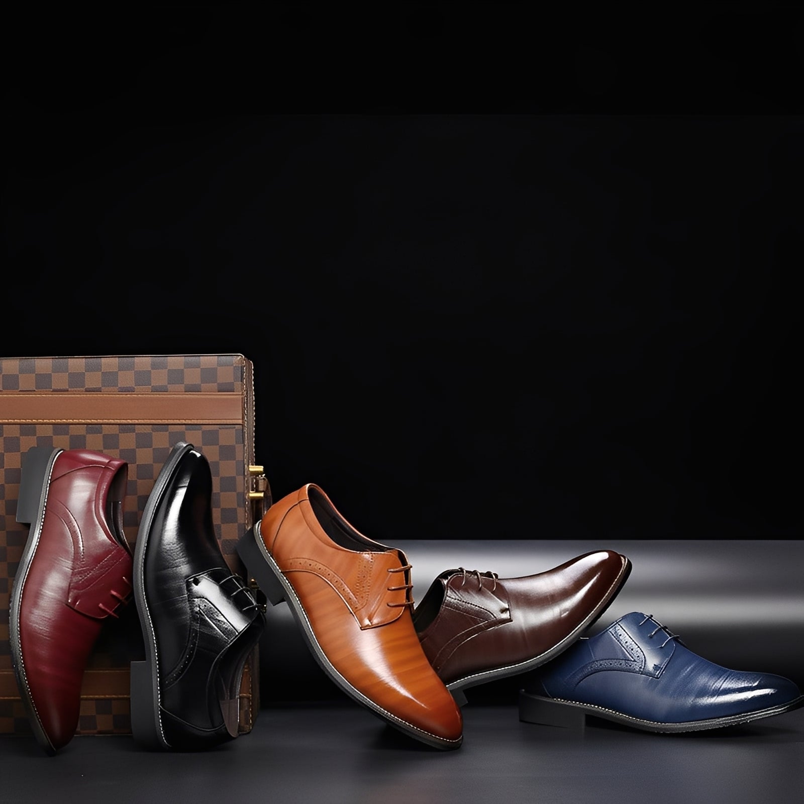 Kendrick - Classici formali scarpe in pelle per uomini
