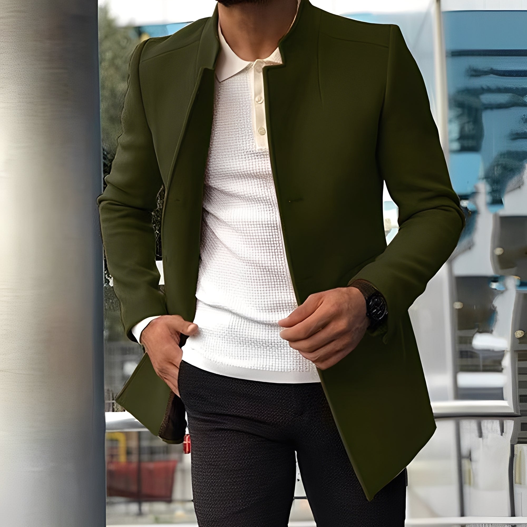Joshua - Elegante giacca slim-fit per uomini