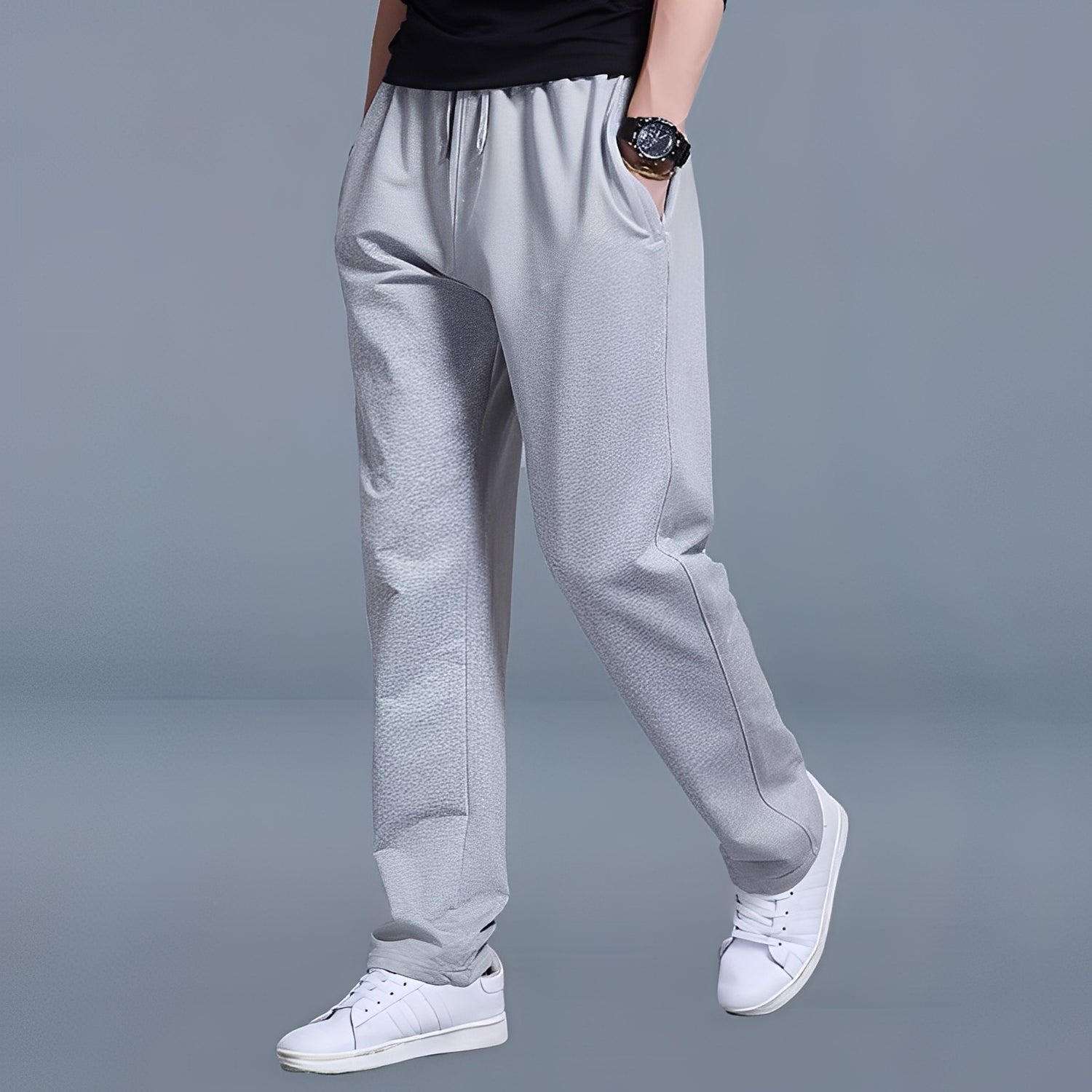 Landen - Casual, morbidi pantaloni da jogging per uomo