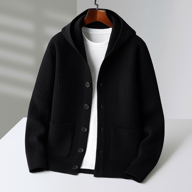 SILVORO | CARDIGAN IN LANA DA UOMO