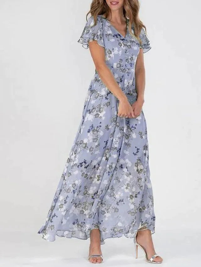 Jessa | Vestito lungo Bloom Breeze