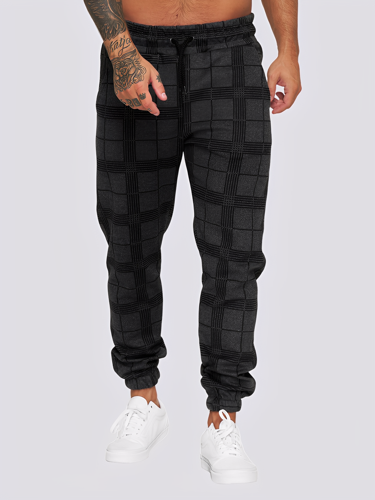 Jaeden - Eleganti pantaloni a quadri per uomo