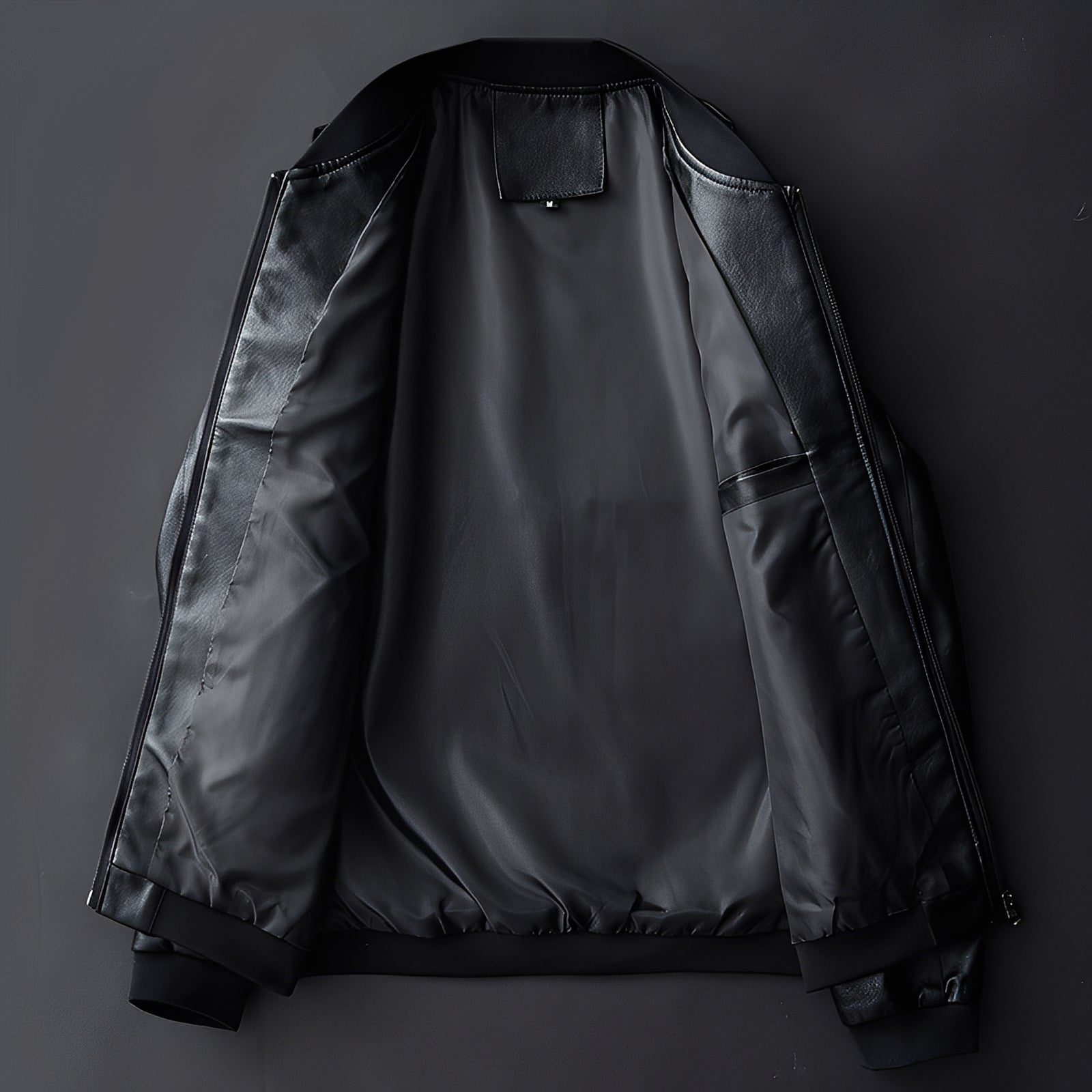 Jeremy - Giacca in pelle da biker elegante per uomini