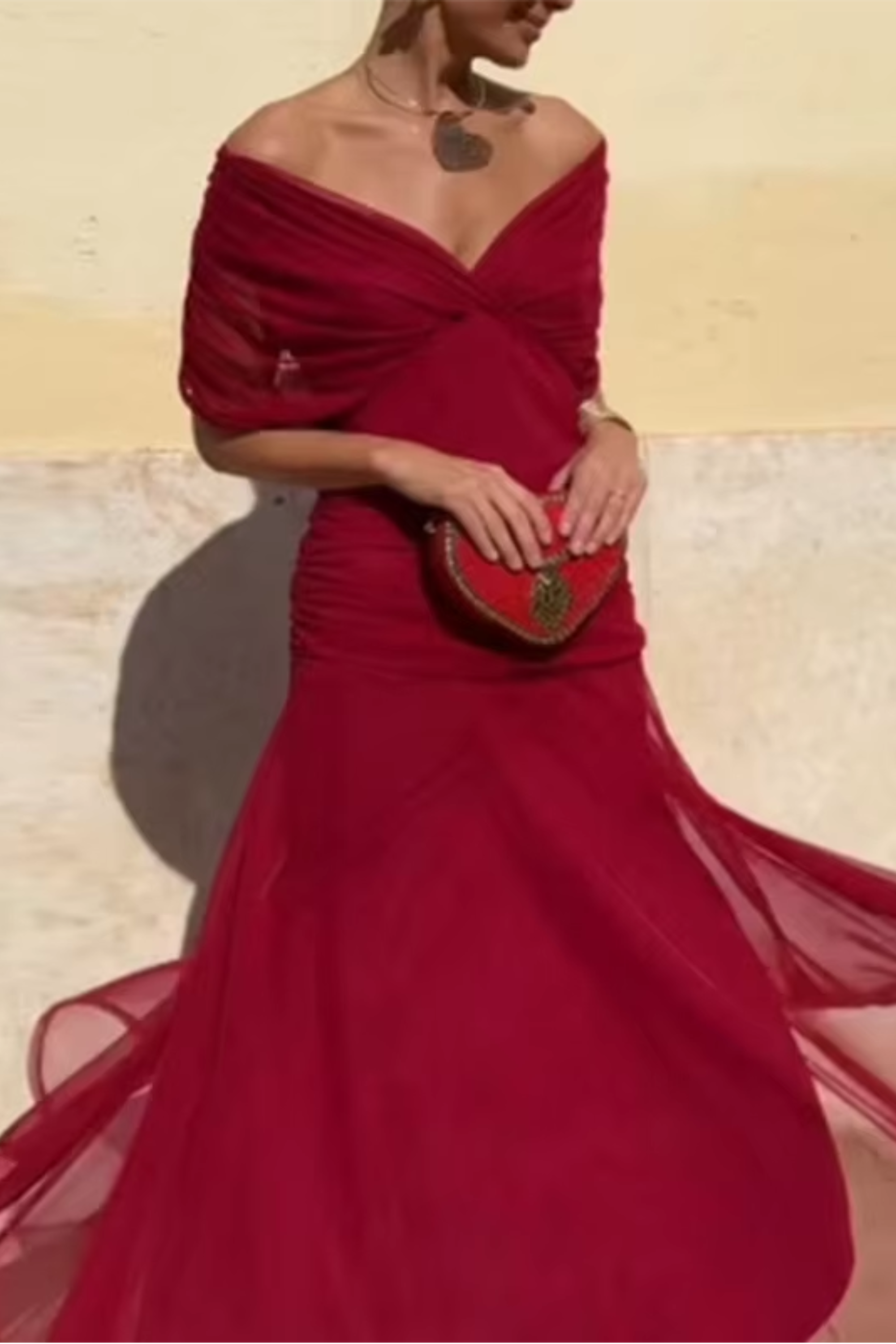 Lorenza™ | Abito maxi elegante con scollo a V