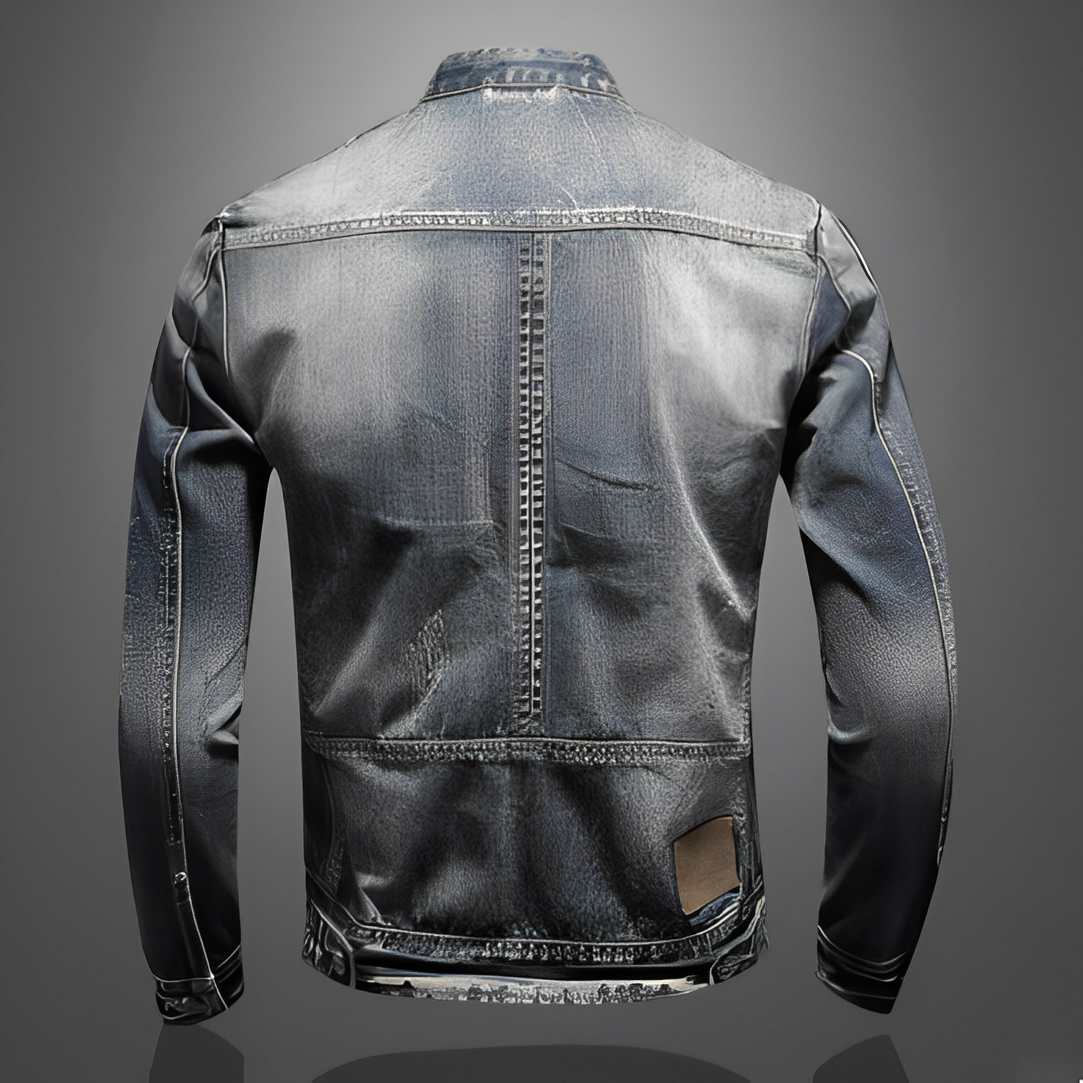 Lucas - Giacca di jeans elegante con tasche per uomini