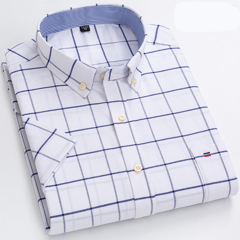 Desmond - Camicia morbida casual con tasca sul petto per uomo