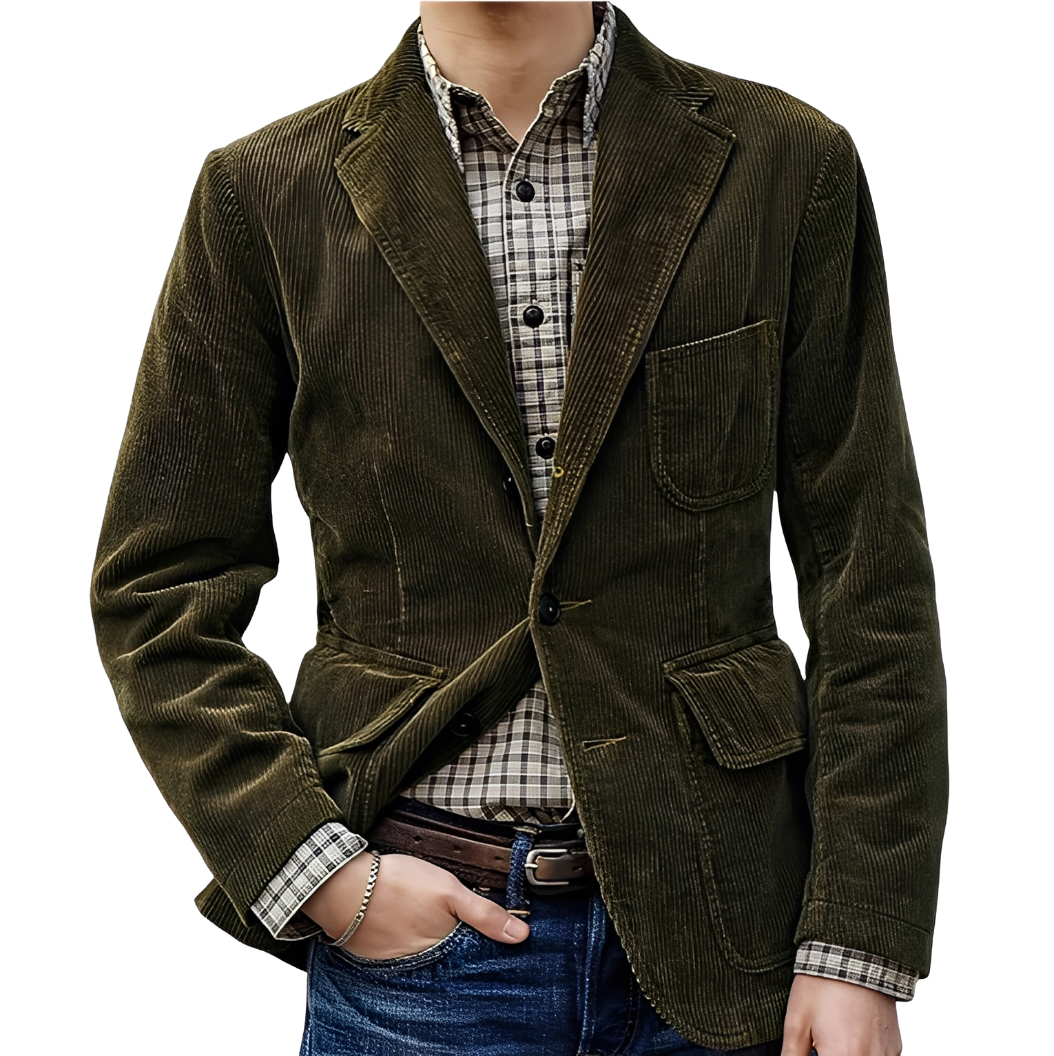 Morton - Classico, elegante cappotto per uomini