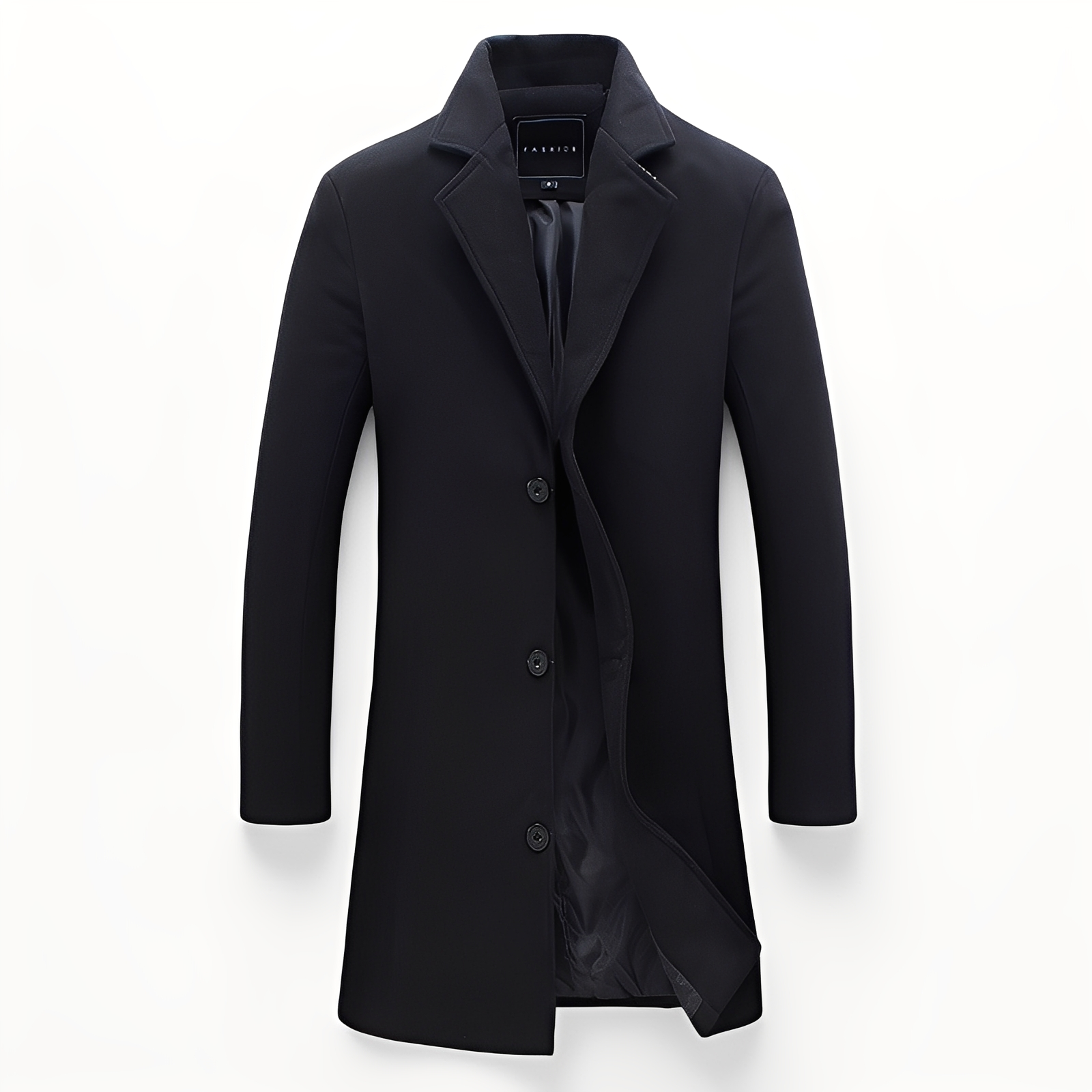 Johnson - Elegante formale cappotto di lana per uomini
