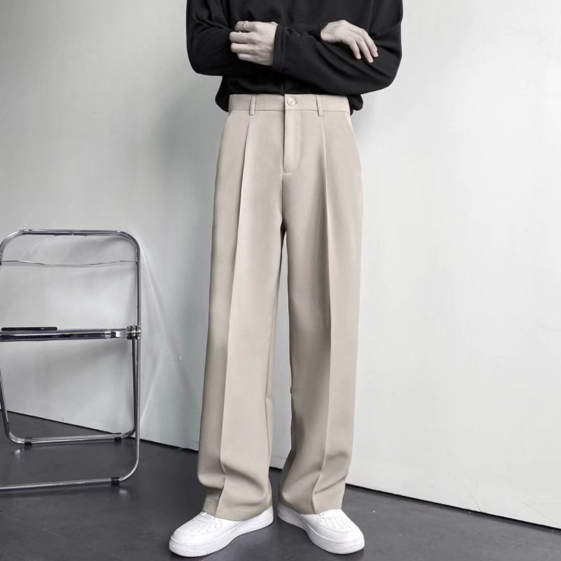 Caleb - Elegante, comodi pantaloni dritti per uomo